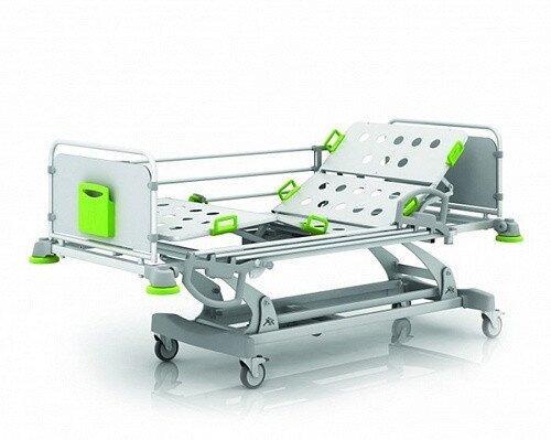 Кровать функциональная пятисекционная КФ4-04 СН50.04.01(90 см) эконом HPL-пластик механическая